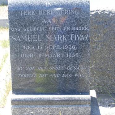 FIVAZ Samuel Mark 1936-1958