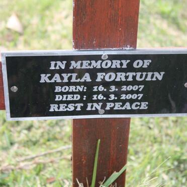 FORTUIN Kayla 2007-2007