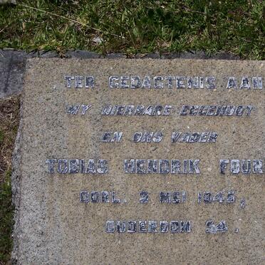 FOURIE Tobias Hendrik -1945