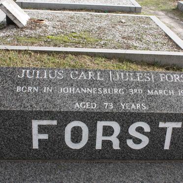 FORST Julius Carl 1907-