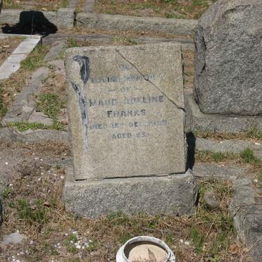 FRANKS Maud Adeline -1958