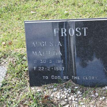 FROST Augusta Matilda 1911-1987