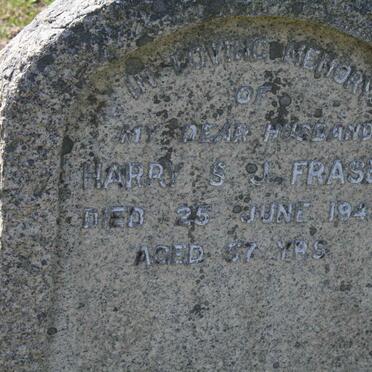 FRASER Harry S.J. -1949