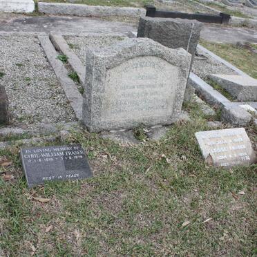 FRASER Louise 1888-1974 :: FRASER Cyril William 1918-1979 :: FRASER William 1960-1960