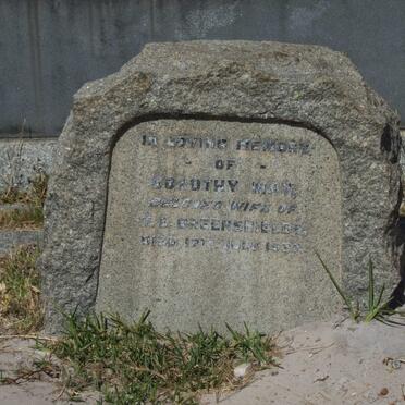 GREENSHIELDS Dorothy May -1937