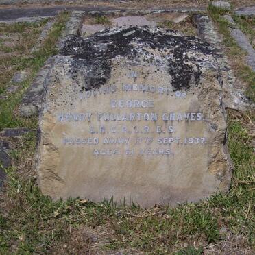 GRAVES George Henry Fullarton -1937