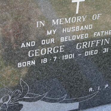 GRIFFIN George 1901-1973