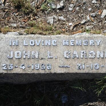 GARDNER John L. 1938-1953