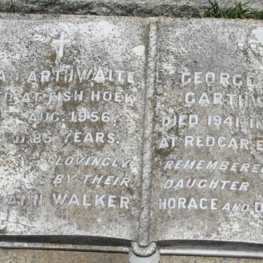 GARTHWAITE George Bell -1941 &amp; Isa -1956