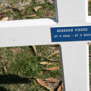 GERSHOM Pierre 2010