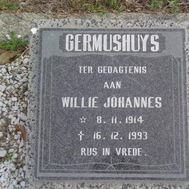 GERMUSHUYS Willie Johannes 1914-1993