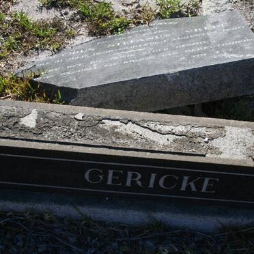 GERICKE Jacobus Stefanus Vrede 1908-1960