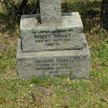 GIDDEY Sidney -1922 :: GIDDEY Richard 1856-1937 :: GIDDEY Emily -1948
