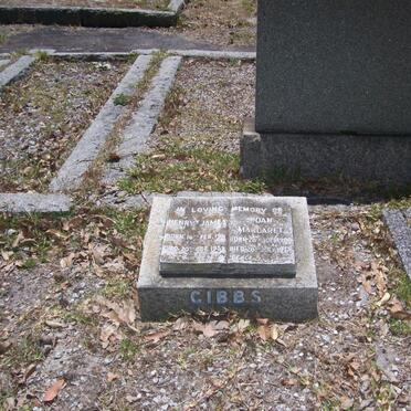 GIBBS Henry James 1911-1959 &amp; Joan Margaret 1908-1975