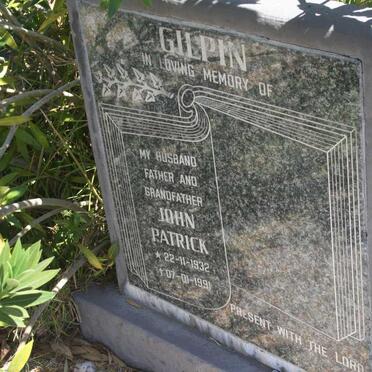 GILPIN John Patrick 1932-1991