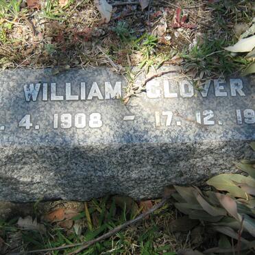 GLOVER William 1908-1969