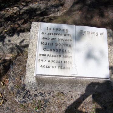 GLASSPELL Ruth Sophia -1955