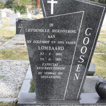 GOOSEN Lombaard 1921-1971