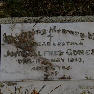 GOMEZ John Alfred -19?3