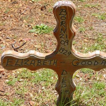 GOODALL Elizabeth 1929-