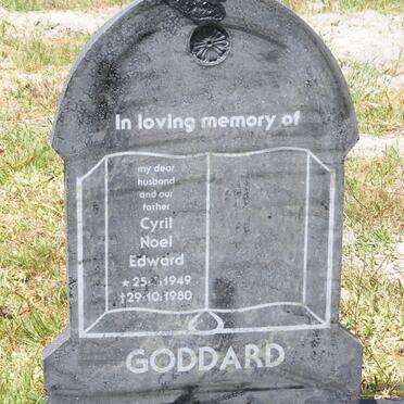 GODDARD Cyril Noel Edward 1949-1980