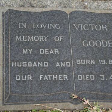 GOODEY Victor W. 1901-1961