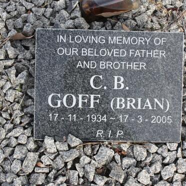GOFF C.B. 1934-2005