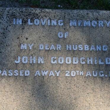 GOODCHILD John -1955