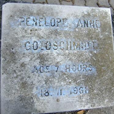GOLDSCHMIDT Penelope Anne -1961