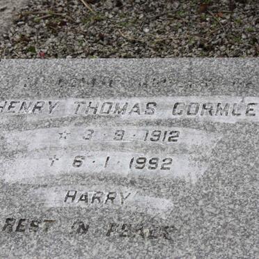 GORMLEY Thomas James 1883-1964 &amp; Aemelia Mary WILKINSON 1885-1961 :: GORMLEY Henry Thomas 1912-1992