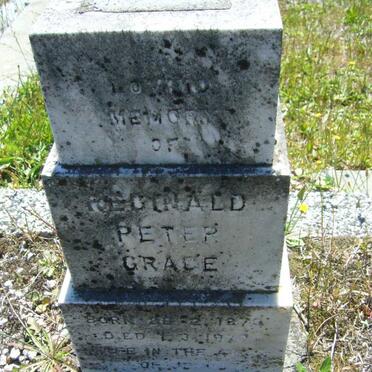 GRACE Reginald Peter 1870-19??