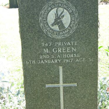 GREEN M. -1917