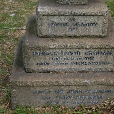 GRAHAM Ronald David 1892-1922