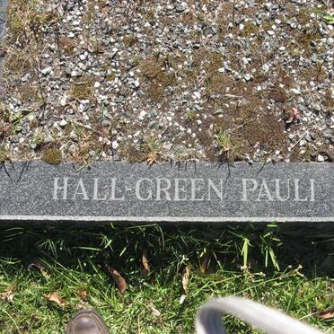 GREEN Pauli, HALL