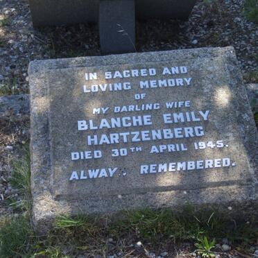 HARTZENBERG Blanche Emily -1945