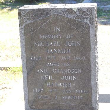 HANMER Michael John -1960 :: HANMER Neil John -1959