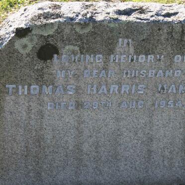 HAMMILL Thomas Harris -1954