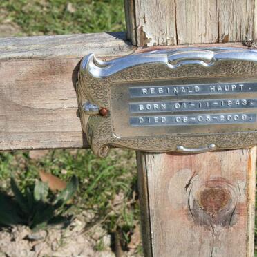 HAUPT Reginald 1943-2009