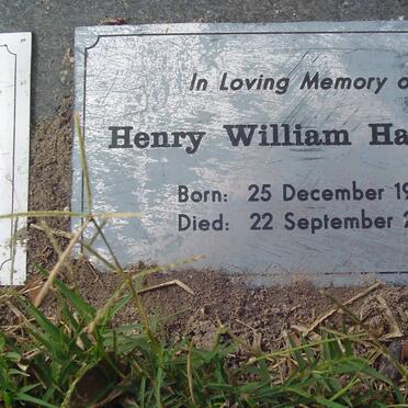 HAWKINS Henry William 1920-2006
