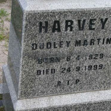 HARVEY Dudley Martin 1928-1999