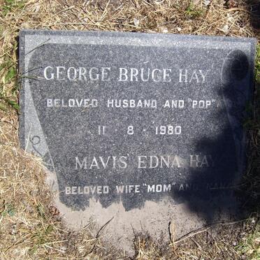 HAY George Bruce -1980 &amp; Mavis Edna