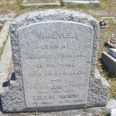 HARPER Walter 1880-1958 &amp; Lillie Annie 1882-1976