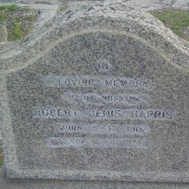 HARRIS Robert Denis 1907-1974