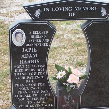 HARRIS Japie Adam 1950-2008