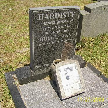 HARDISTY Dulcie Ann 1936-2003