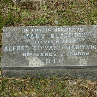 HARDWICKE Mary Beatrice