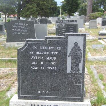 HAMILTON Sylvia Maud -1967