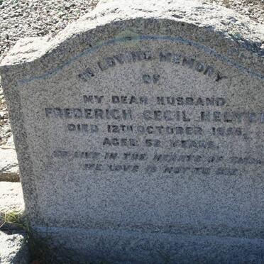 HELYER Frederich Cecil -1955