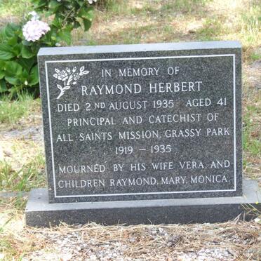 HERBERT Raymond 1919-1935