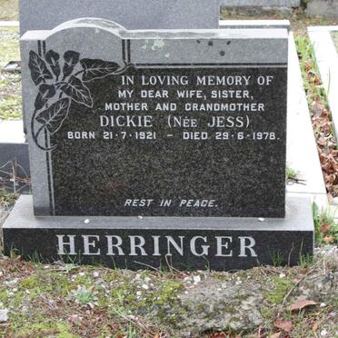 HERRINGER Dickie nee JESS 1921-1978